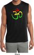 Mens Yoga Rasta Aum Moisture Wicking Sleeveless Shirt