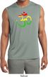 Mens Yoga Rasta Aum Moisture Wicking Sleeveless Shirt