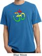 Mens Yoga Rasta Aum Pigment Dyed T-shirt