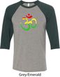 Mens Yoga Rasta Aum Raglan Shirt