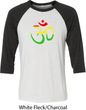 Mens Yoga Rasta Aum Raglan Shirt