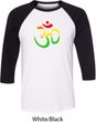 Mens Yoga Rasta Aum Raglan Shirt