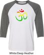 Mens Yoga Rasta Aum Raglan Shirt