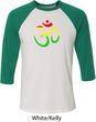 Mens Yoga Rasta Aum Raglan Shirt