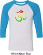 Mens Yoga Rasta Aum Raglan Shirt