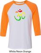 Mens Yoga Rasta Aum Raglan Shirt