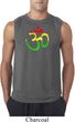 Mens Yoga Rasta Aum Sleeveless Shirt