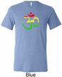 Mens Yoga Rasta Aum Tri Blend Shirt