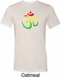 Mens Yoga Rasta Aum Tri Blend Shirt