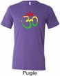 Mens Yoga Rasta Aum Tri Blend Shirt