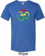 Mens Yoga Rasta Aum Tri Blend Shirt