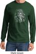 Mens Yoga Shirt 3D Ganesha Darks Long Sleeve Tee T-Shirt