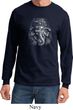 Mens Yoga Shirt 3D Ganesha Darks Long Sleeve Tee T-Shirt