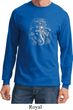 Mens Yoga Shirt 3D Ganesha Darks Long Sleeve Tee T-Shirt