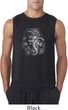 Mens Yoga Shirt 3D Ganesha Darks Sleeveless Tee T-Shirt