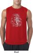 Mens Yoga Shirt 3D Ganesha Darks Sleeveless Tee T-Shirt