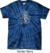 Mens Yoga Shirt 3D Ganesha Darks Spider Tie Dye Tee T-shirt