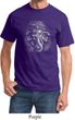 Mens Yoga Shirt 3D Ganesha Darks Tee T-Shirt