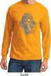 Mens Yoga Shirt 3D Ganesha Lights Long Sleeve Tee T-Shirt