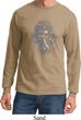 Mens Yoga Shirt 3D Ganesha Lights Long Sleeve Tee T-Shirt