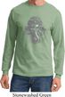 Mens Yoga Shirt 3D Ganesha Lights Long Sleeve Tee T-Shirt