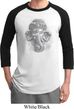 Mens Yoga Shirt 3D Ganesha Lights Raglan Tee T-Shirt