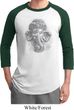Mens Yoga Shirt 3D Ganesha Lights Raglan Tee T-Shirt