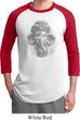 Mens Yoga Shirt 3D Ganesha Lights Raglan Tee T-Shirt