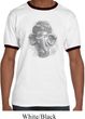 Mens Yoga Shirt 3D Ganesha Lights Ringer Tee T-Shirt