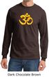 Mens Yoga Shirt 3D OM Long Sleeve Tee T-Shirt
