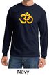 Mens Yoga Shirt 3D OM Long Sleeve Tee T-Shirt