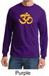 Mens Yoga Shirt 3D OM Long Sleeve Tee T-Shirt