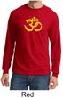 Mens Yoga Shirt 3D OM Long Sleeve Tee T-Shirt