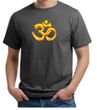 Mens Yoga Shirt 3D OM Organic Tee T-Shirt