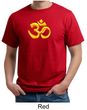 Mens Yoga Shirt 3D OM Organic Tee T-Shirt
