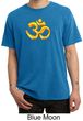 Mens Yoga Shirt 3D OM Pigment Dyed Tee T-Shirt