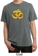 Mens Yoga Shirt 3D OM Pigment Dyed Tee T-Shirt