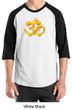Mens Yoga Shirt 3D OM Raglan Tee T-Shirt