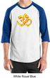 Mens Yoga Shirt 3D OM Raglan Tee T-Shirt