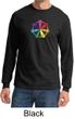Mens Yoga Shirt 7 Chakra Circle Long Sleeve Tee T-Shirt