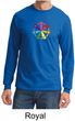 Mens Yoga Shirt 7 Chakra Circle Long Sleeve Tee T-Shirt
