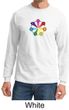 Mens Yoga Shirt 7 Chakra Circle Long Sleeve Tee T-Shirt