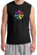 Mens Yoga Shirt 7 Chakra Circle Muscle Tee T-Shirt