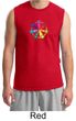 Mens Yoga Shirt 7 Chakra Circle Muscle Tee T-Shirt