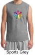 Mens Yoga Shirt 7 Chakra Circle Muscle Tee T-Shirt