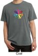 Mens Yoga Shirt 7 Chakra Circle Pigment Dyed Tee T-Shirt