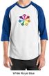 Mens Yoga Shirt 7 Chakra Circle Raglan Tee T-Shirt
