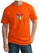 Mens Yoga Shirt 7 Chakra Circle Tall Tee T-Shirt