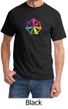 Mens Yoga Shirt 7 Chakra Circle Tee T-Shirt