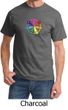 Mens Yoga Shirt 7 Chakra Circle Tee T-Shirt